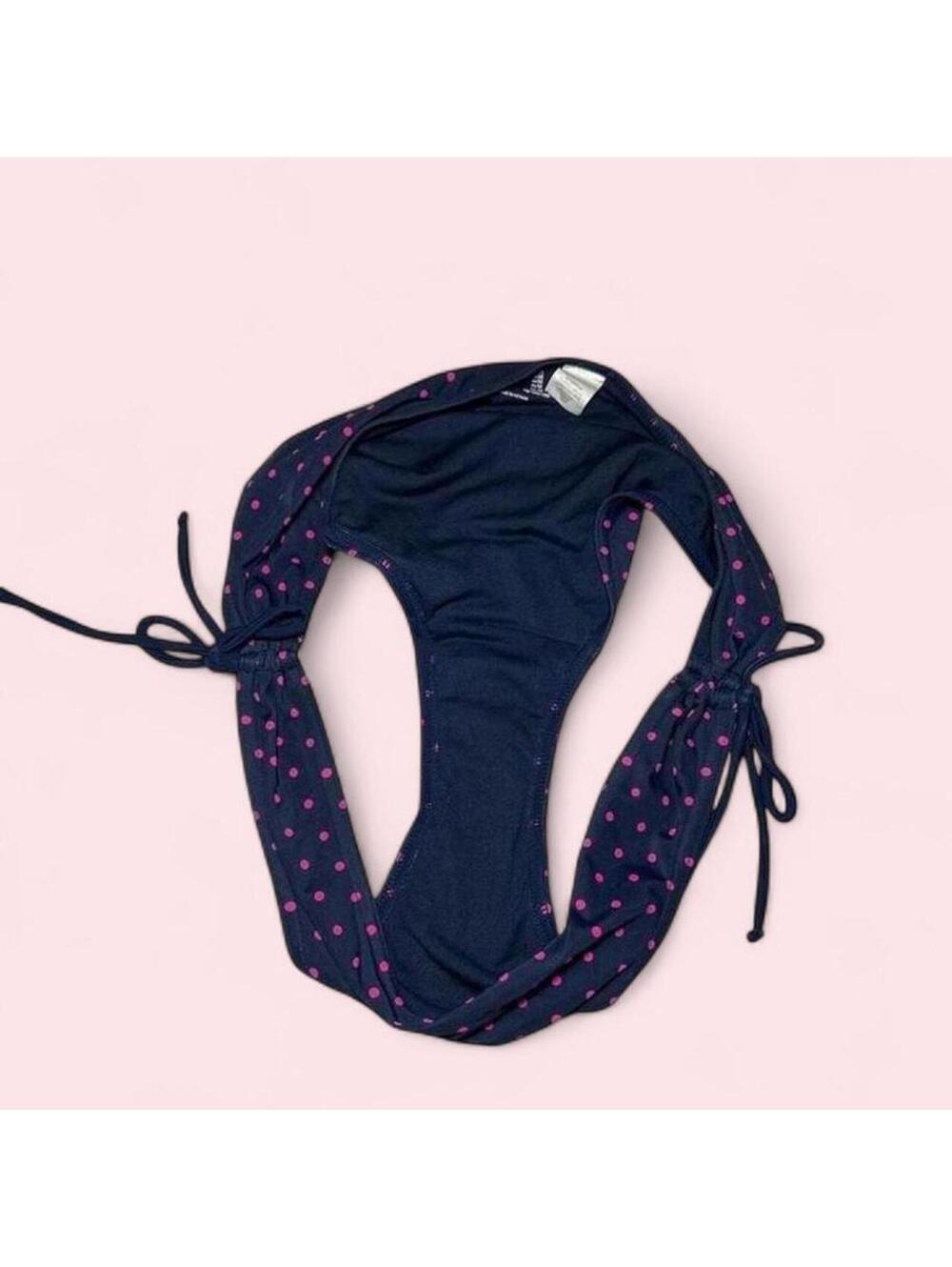 Gap Body Blue & Pink Polka Dot Swim Bottoms - Picture 2 of 3